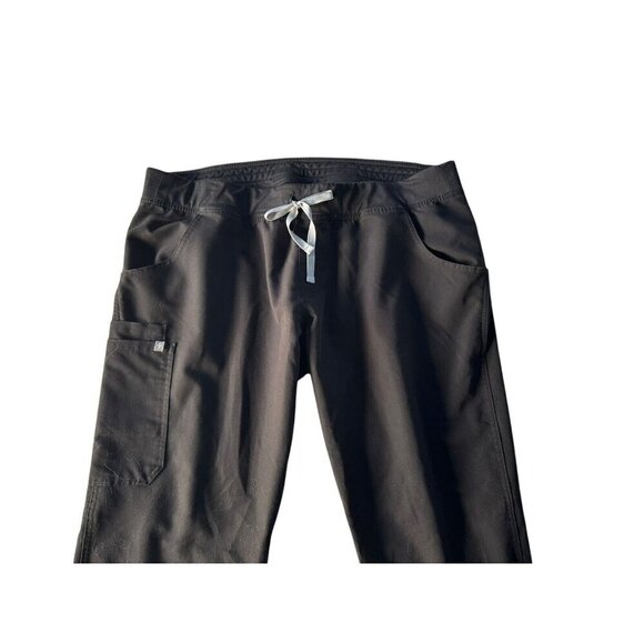 Figs Women's Sz XXL Kade Black Cargo Scrub Pants Technical Collection T21004 - Picture 4 of 13